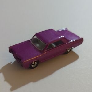 Vintage 1970 Matchbox Lesney Superfast No.22 Pontiac Gp Sports Coupe 1/64 Purple